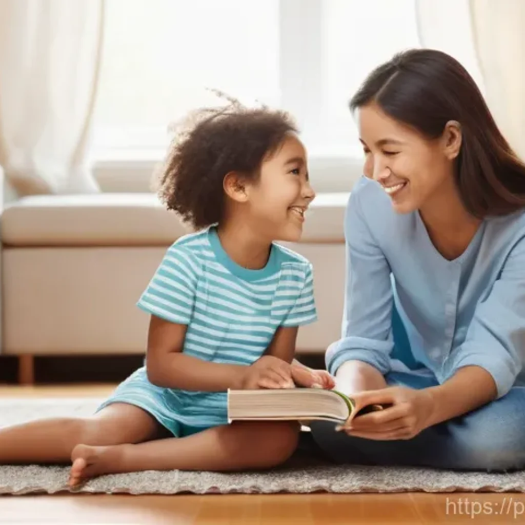 소아 성장 한방치료 - **Prompt:** A heartwarming and bright scene of a diverse family (mother, father, a boy aged around 7...